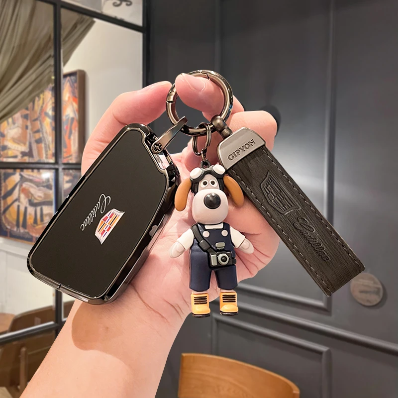 适用凯迪拉克ct5钥匙套xt4汽车ct6女ct4男xt5 xts atsl扣xt6壳gt4