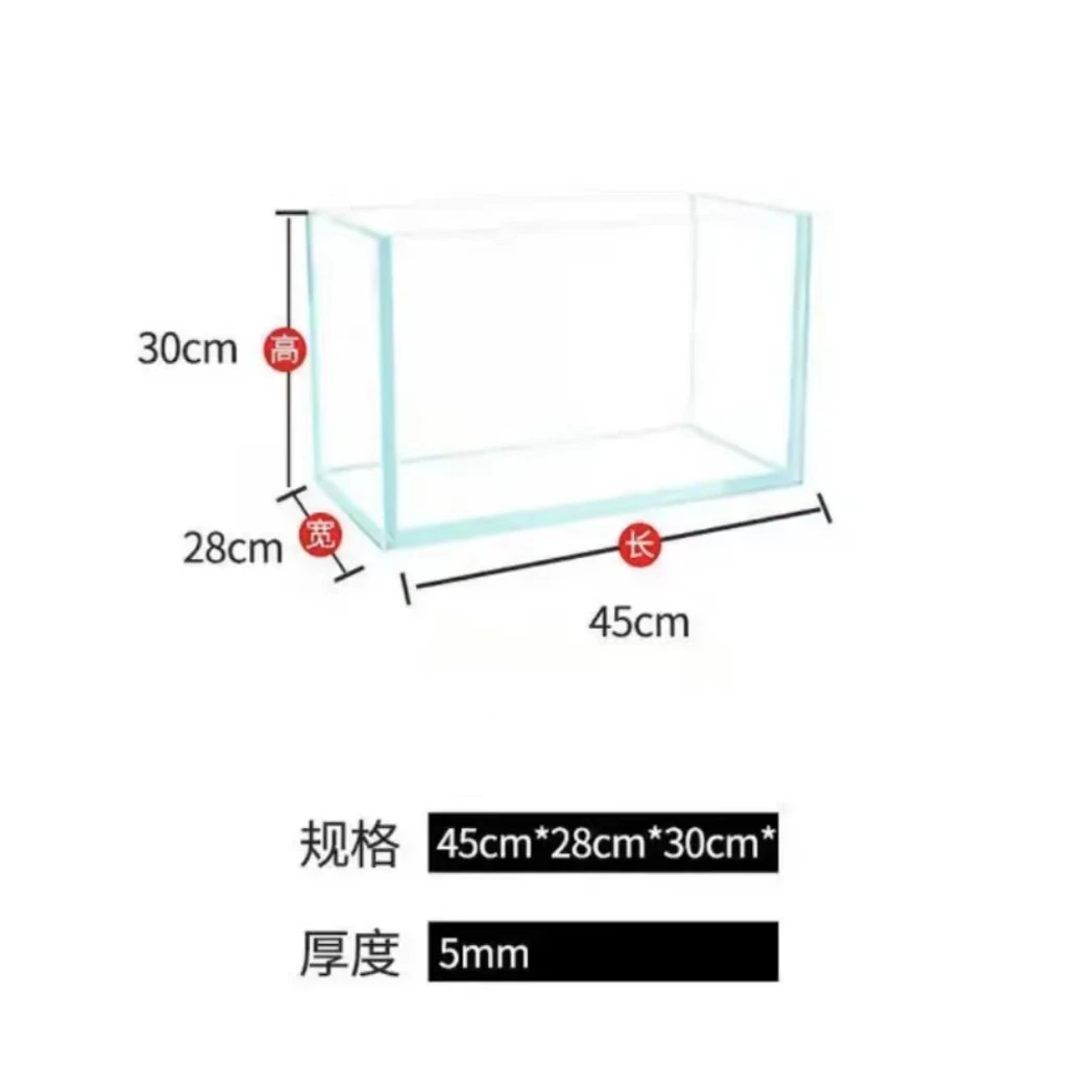 【70cm-150cm-金晶五线超白鱼缸】鱼缸金晶超白客厅办公造景大型缸