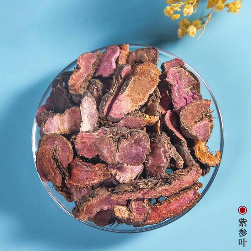 紫参片拳参片500g  1kg