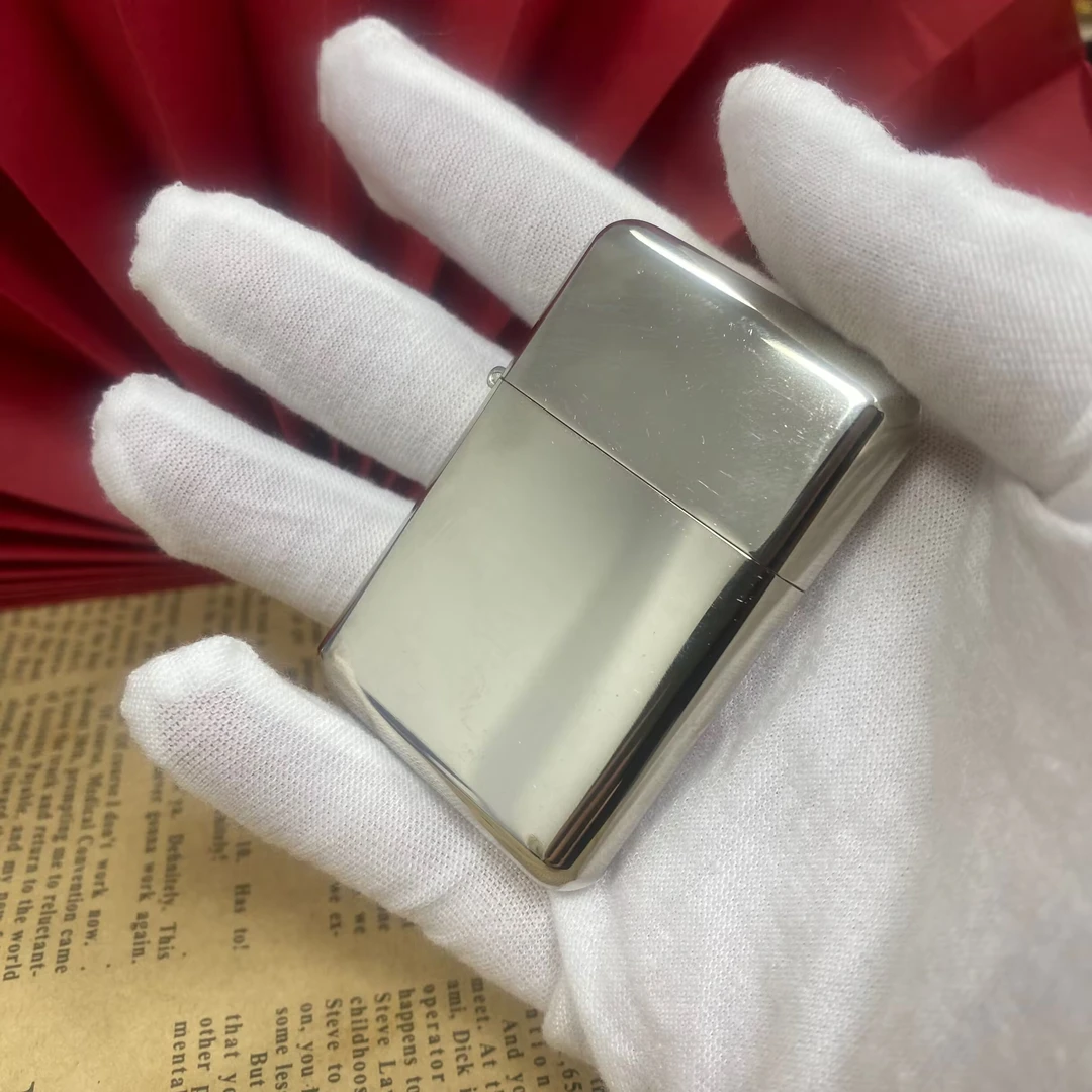 ZORRO佐罗超薄三代790平头哥白镍光板便携纯铜造化内胆男士打火机