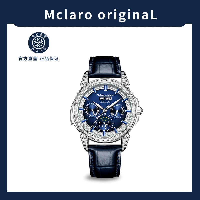 全新 Mclaro/迈凯罗 万年历/超凡大师-表王/高端机械表32-no