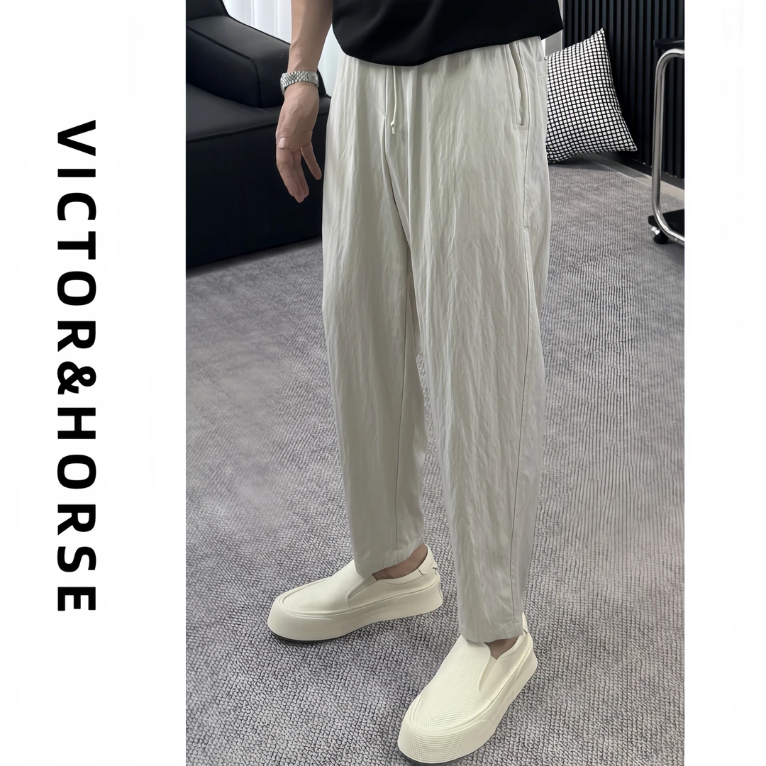 【清货变现】直筒微宽松垂感痞帅轻奢透气时尚百搭2470