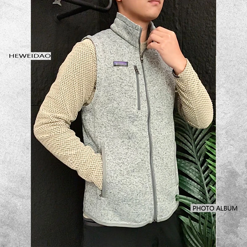 better sweater加绒毛衣马甲休闲坎肩背心开衫外套