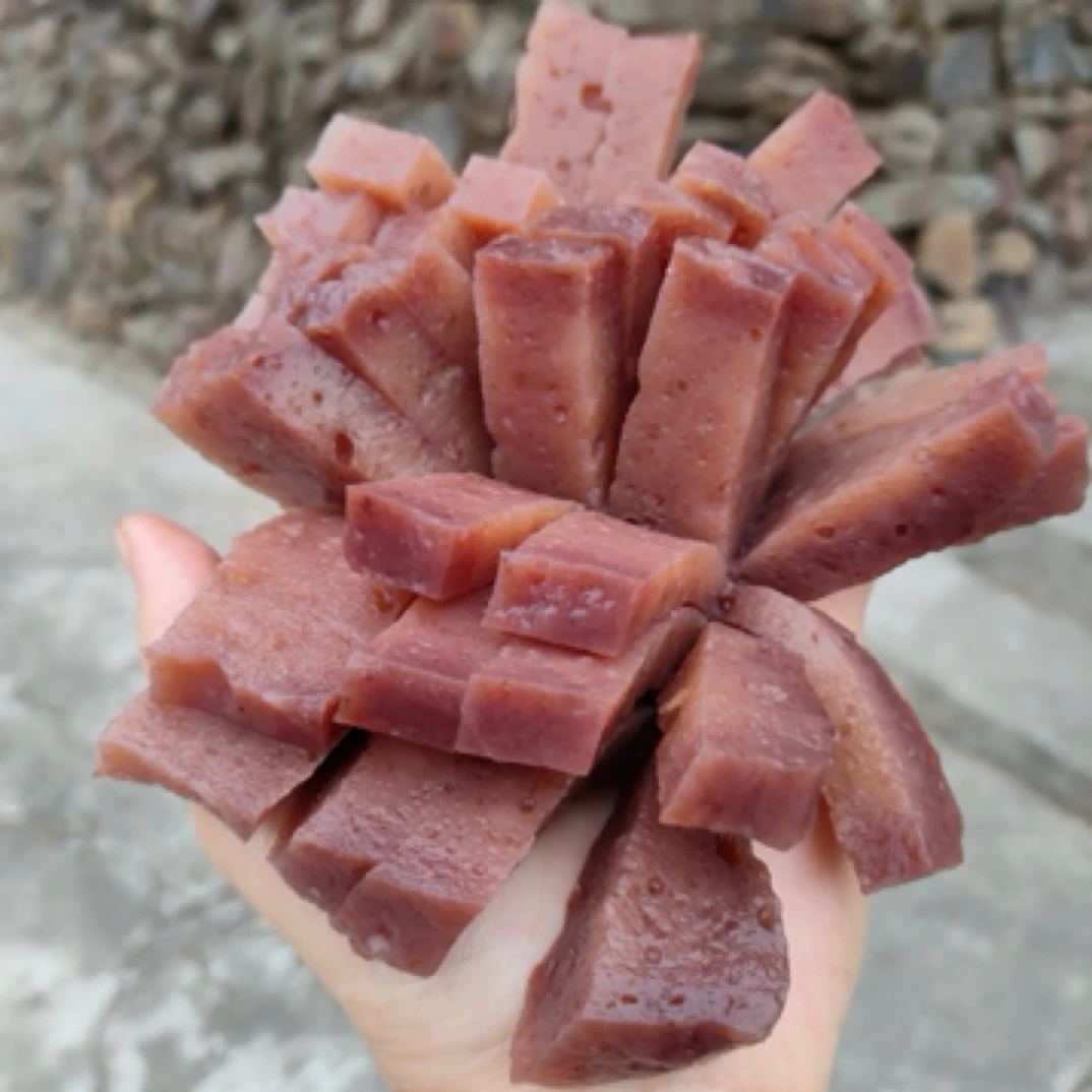 高山正宗山药豆腐新鲜农家美食炖鸭无任何添加野山药粘红薯豆腐