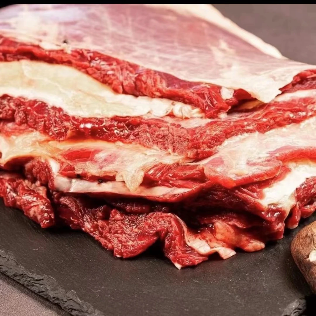 13【原切后腿】新鲜牛肉土黄牛散养草饲