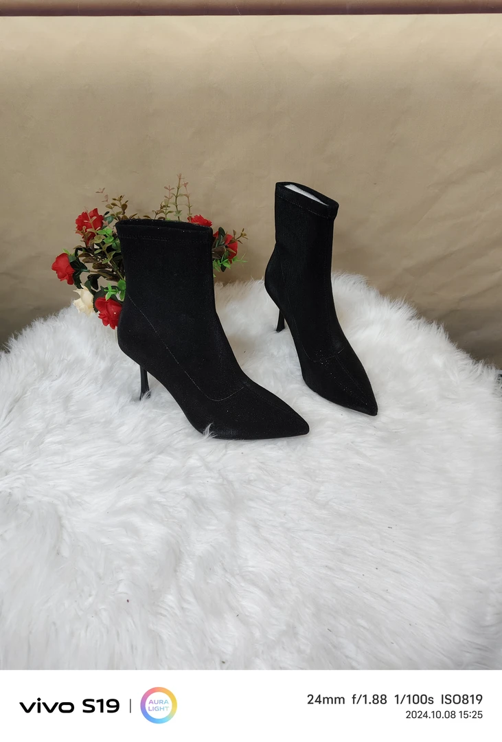 5002时尚气质细跟新款短靴单里F