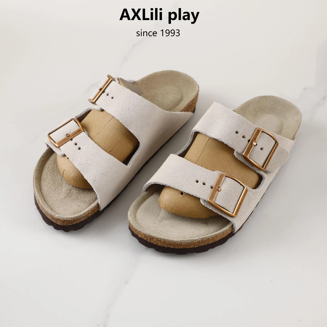 AXLili play软木情侣休闲时尚凉鞋夏季防滑舒适软底经典潮流外穿