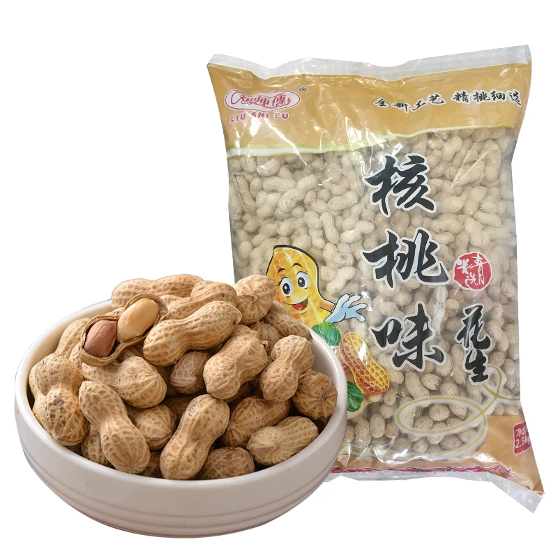 刘师傅5斤装小珍珠花生核桃蒜香味咸香酥脆年货炒货结婚喜糖零食