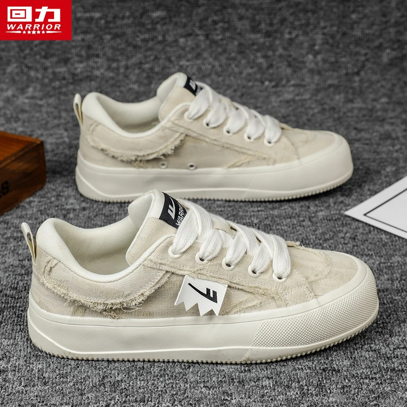 回力帆布男鞋2025秋季新款学生运动休闲布鞋情侣低帮百搭透气板鞋