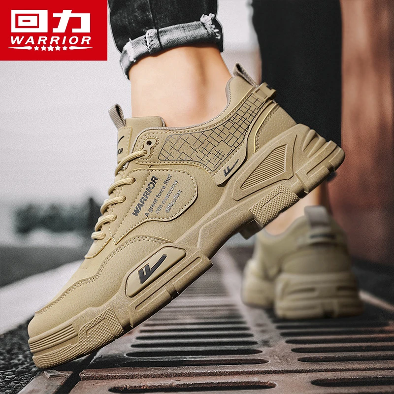 回力马丁靴男鞋秋季2025新款鞋子男潮流百搭工装劳保鞋男士工作鞋