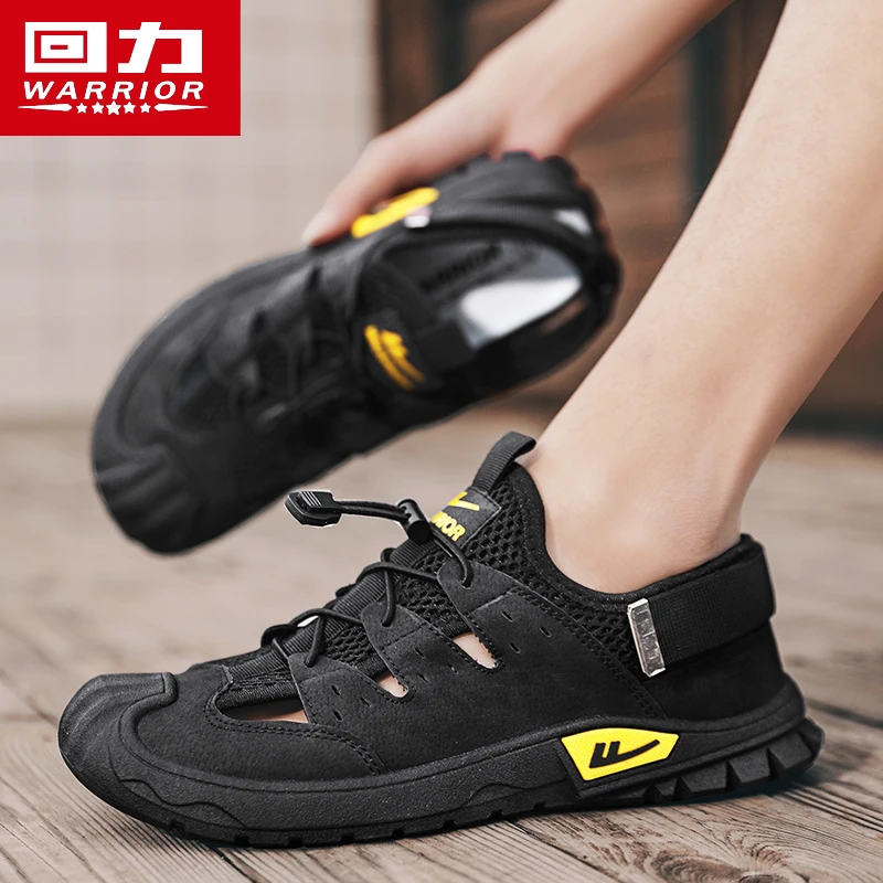 回力男鞋秋季透气2025新款休闲运动越南涉水溯溪沙滩开车包头凉鞋