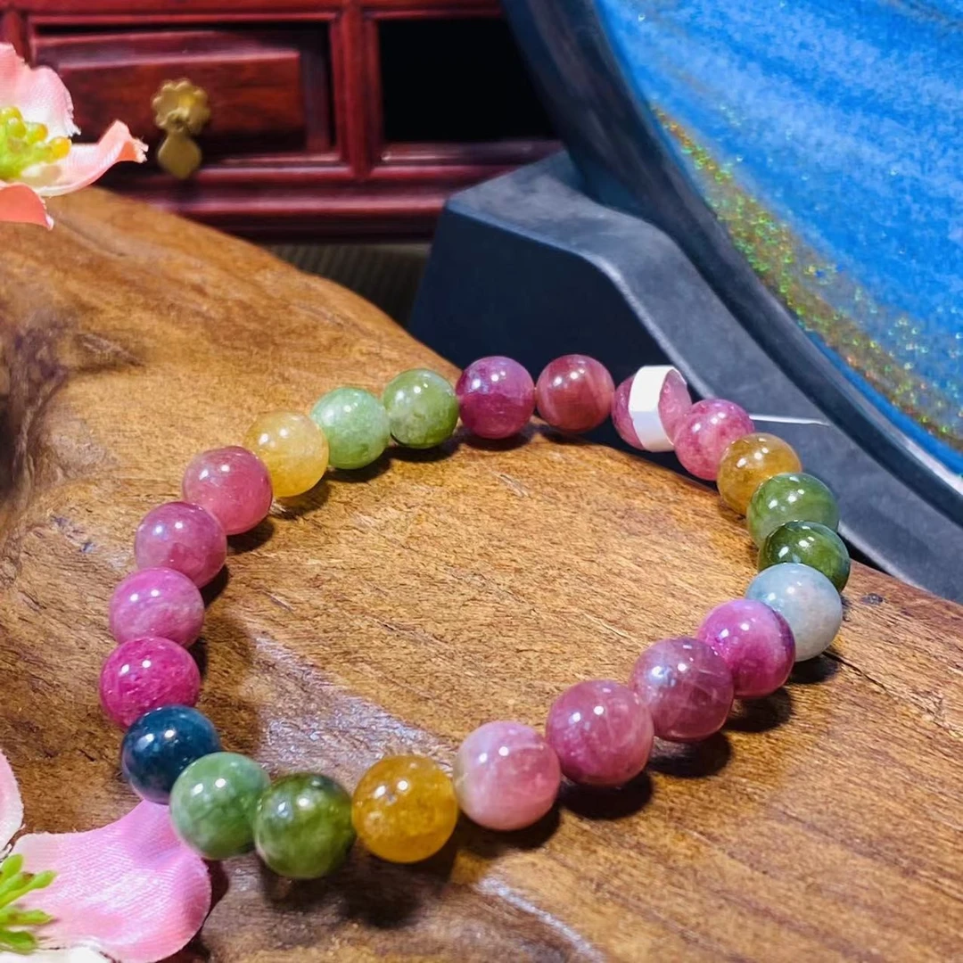 【巨伶石】YS碧玺手串（多样性发一）