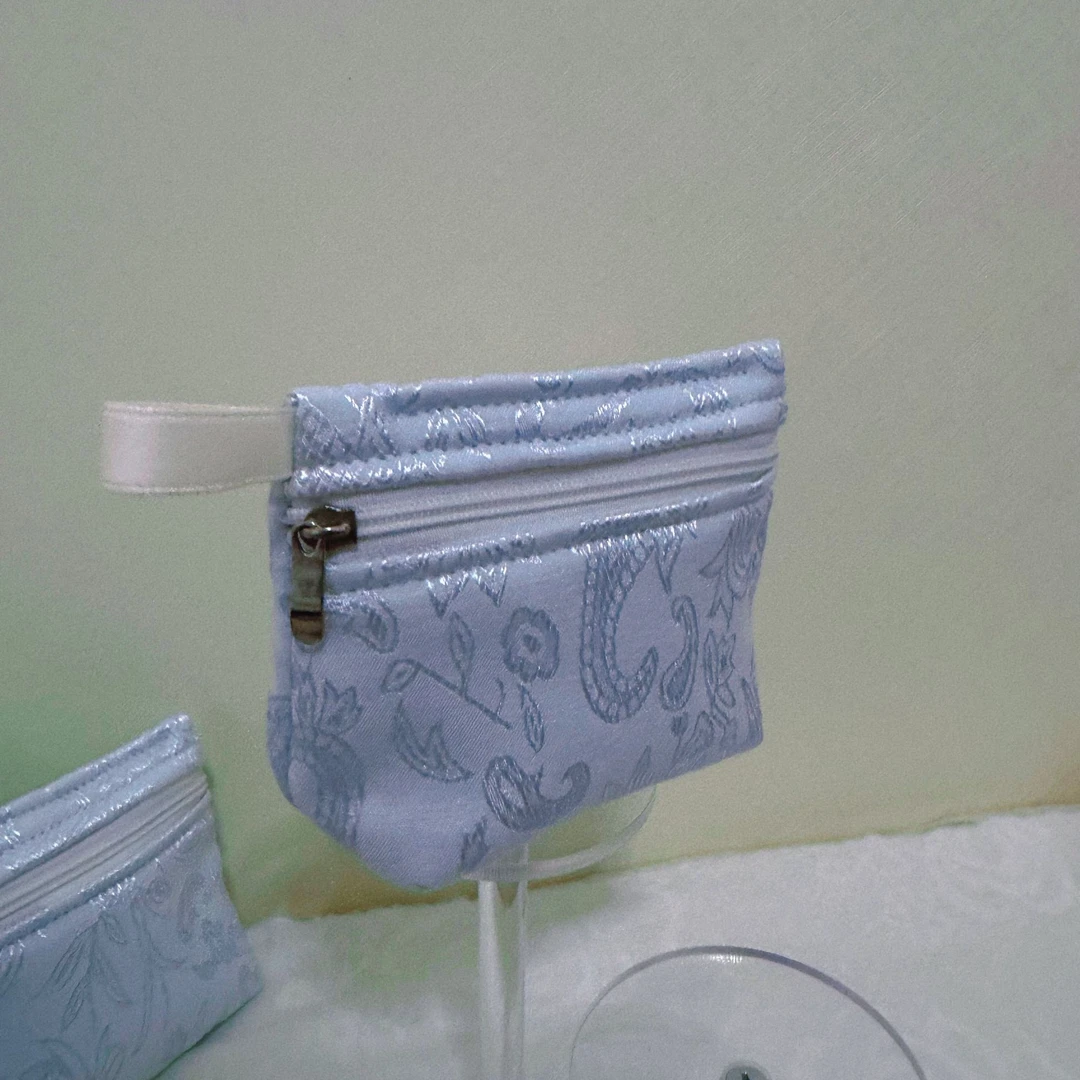 原创纯手工制作唯美零钱包