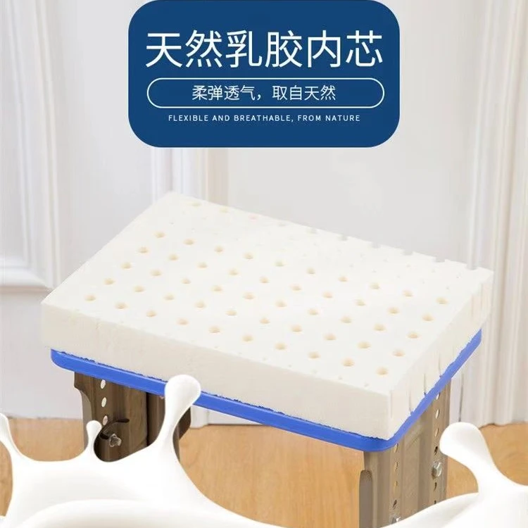 乳胶坐垫学生凳子座垫教室工厂服装厂久坐不变形软屁垫加厚透气