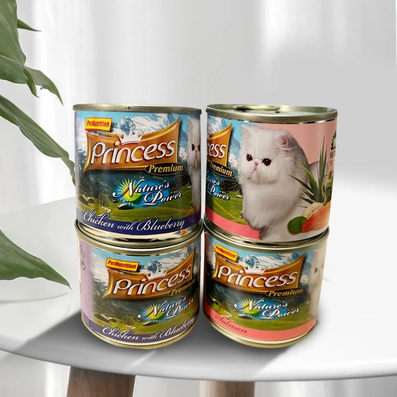 德国进口Princess公主猫罐头鸡肉牛肉主食罐营养发腮全价猫咪湿粮