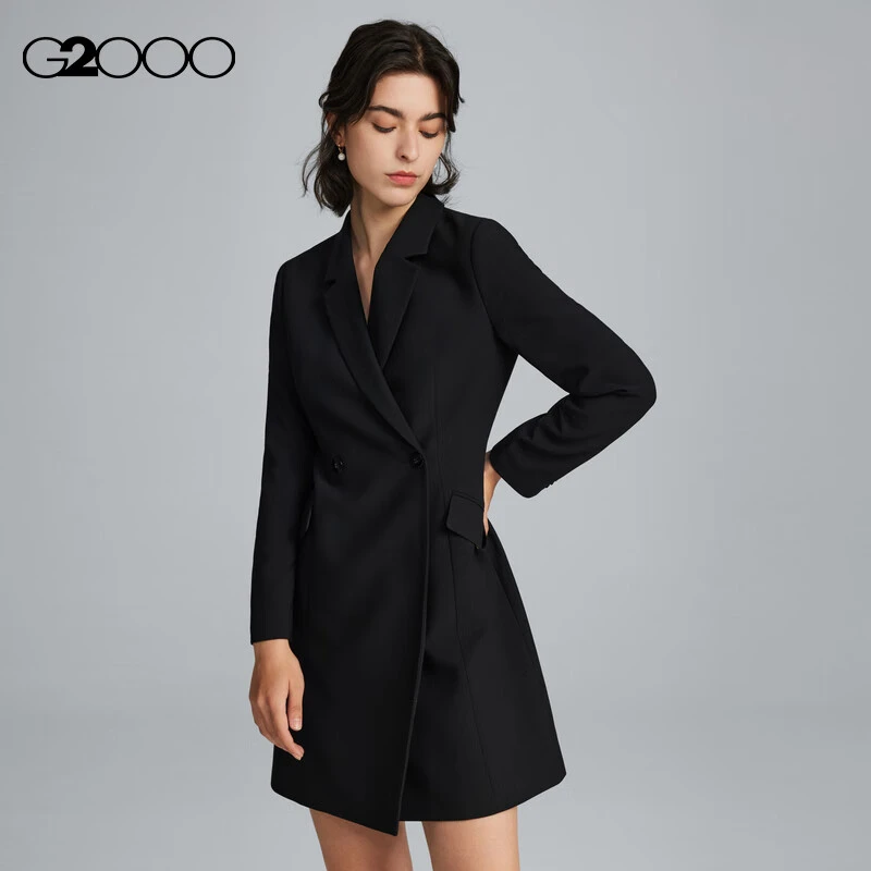 【多面弹性】G2000女装商场款弹性柔软西装型连衣裙36231482