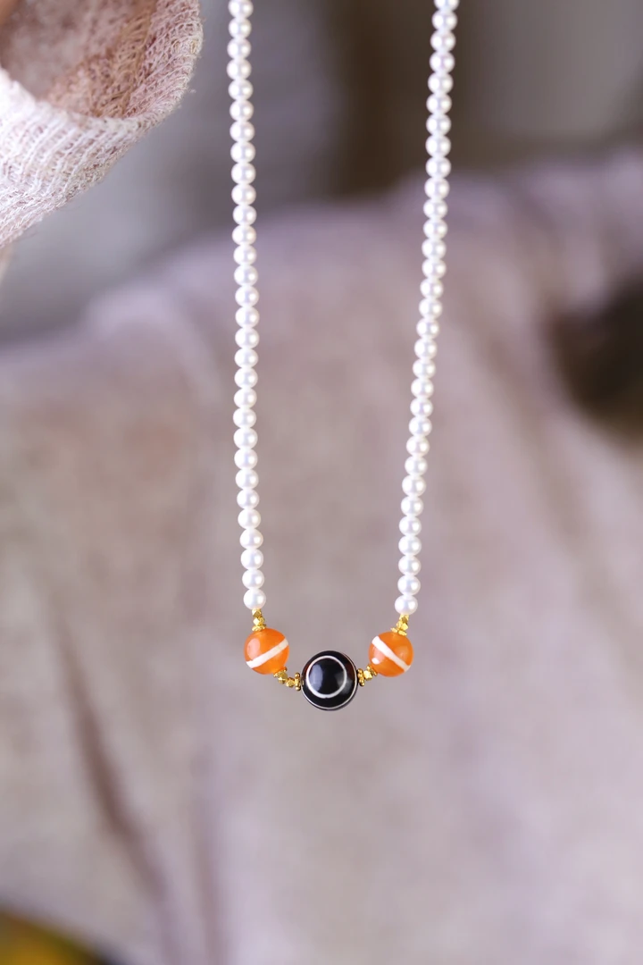 千岁鬼眼一线项链一套