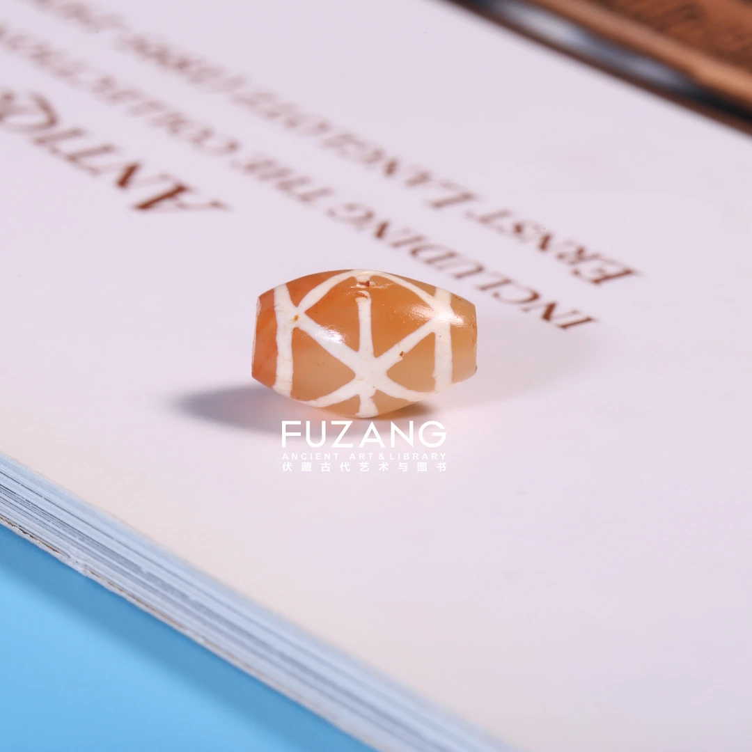 红玉髓法恩斯珠子9.1*13mm