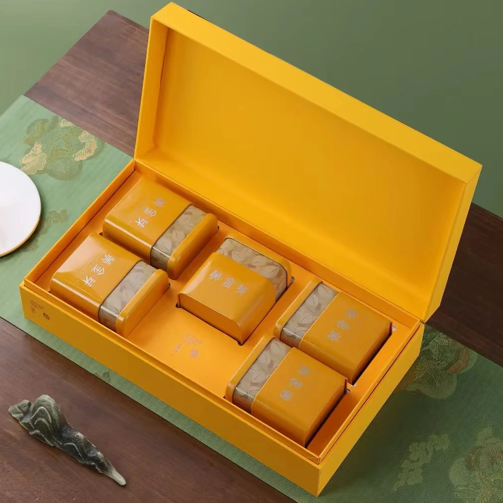 【一叶涧5盒装】 茶叶礼盒装  绿茶  黄金芽