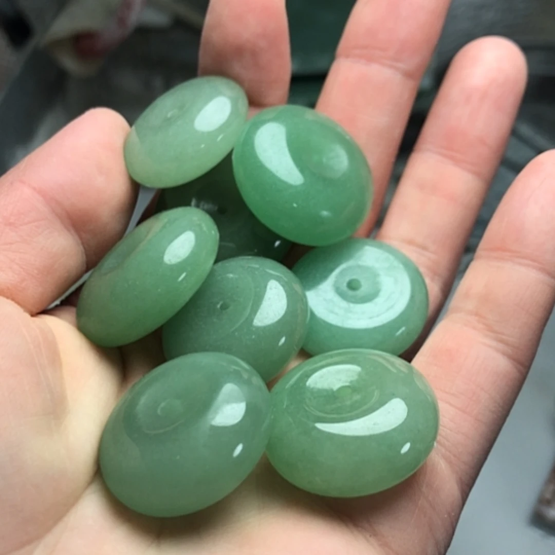 【闪购商品】石英质玉颈饰未镶嵌平安扣