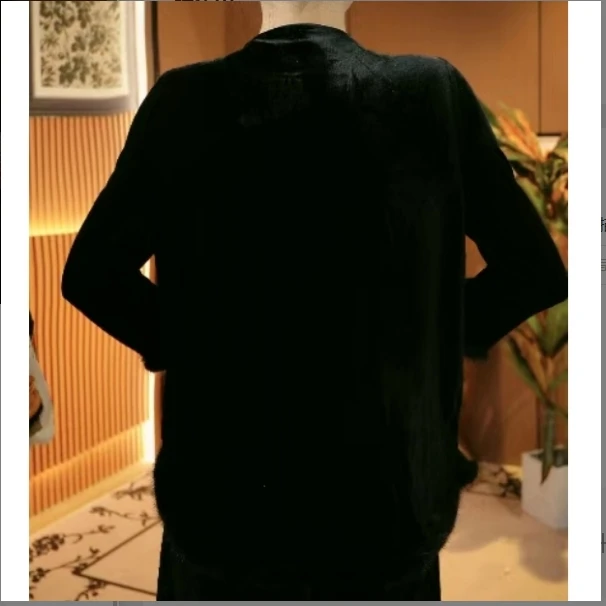 （玉锦绣）毛袖口新中式国风刺绣袖口百搭上衣2024d8113源源2小聪