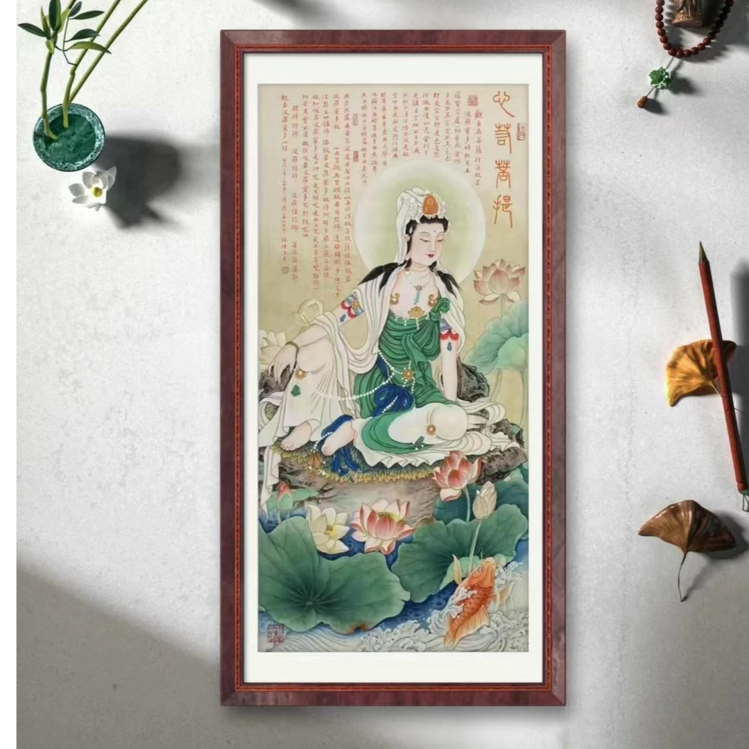 林栋老师作品《心若菩提》托底无框