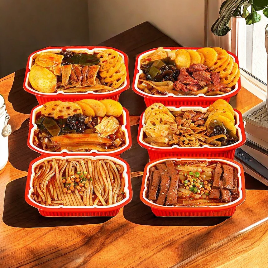 重庆自热小火锅网红食品懒人麻辣烫自助方便免煮自煮速食酸辣宽粉