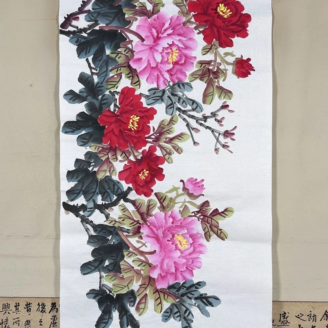 书法116 牡丹一如今天的俏十