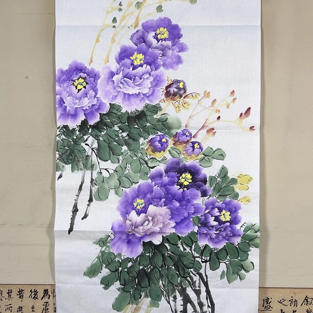 书法056 花鸟和蝴蝶都在等待它