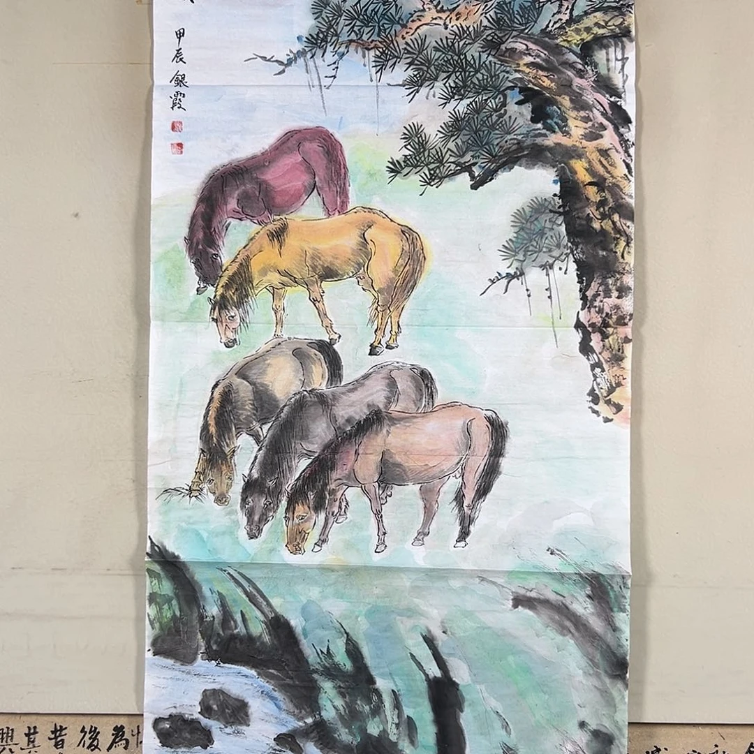 书法299 花鸟是在花果园那里拿到