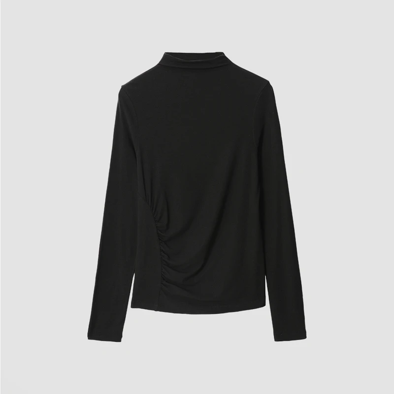 【达人专属】播长袖保暖时尚半高领亲肤纯色BDQ3YD0401