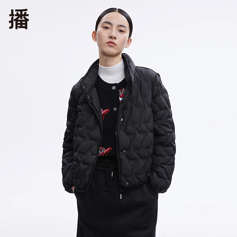 【达人专属】播半高领经典复刻羽绒服DDS1RD3010