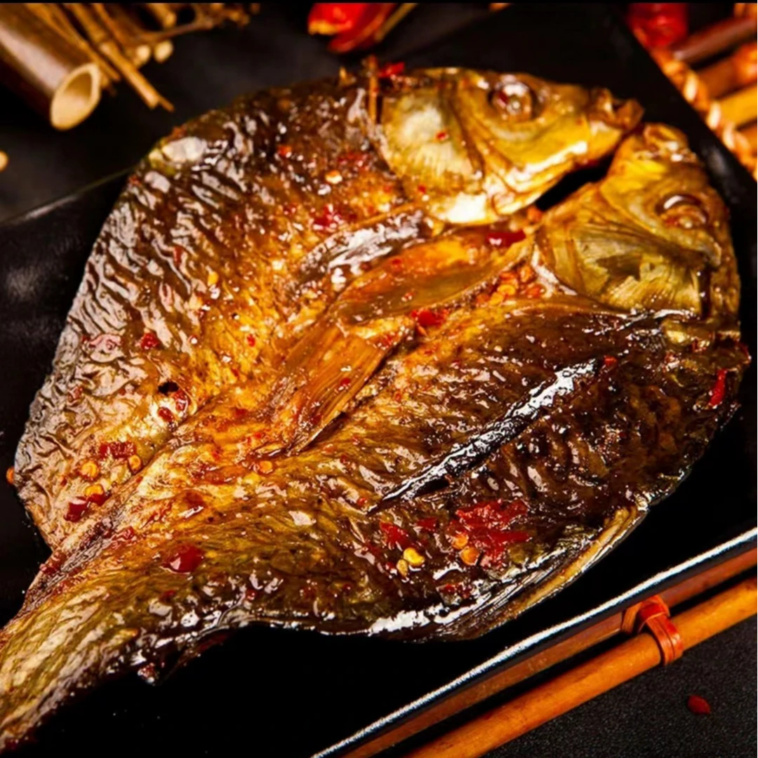 王饺儿湖南香辣手撕酱板鱼158g/袋酱香美味开袋即食追剧必备整条