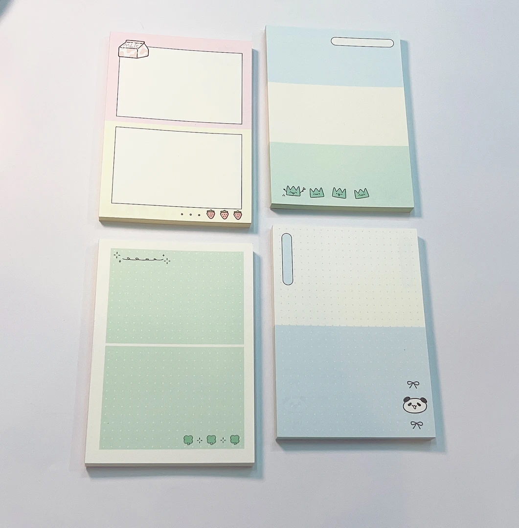 【书慧文具】奇葩A6草莓牛奶盒子便签本 40张120克双面可爱便签本