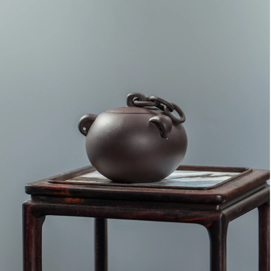 官窑紫砂一厂80初期-博浪锥壶200cc