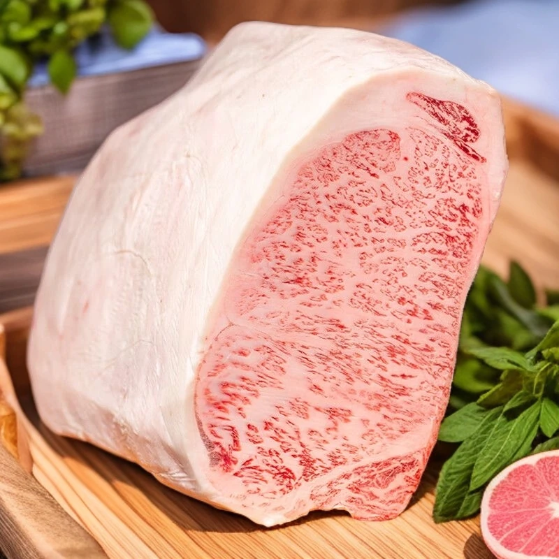 国产和牛谷饲西冷900天以上1000g原切和牛牛排