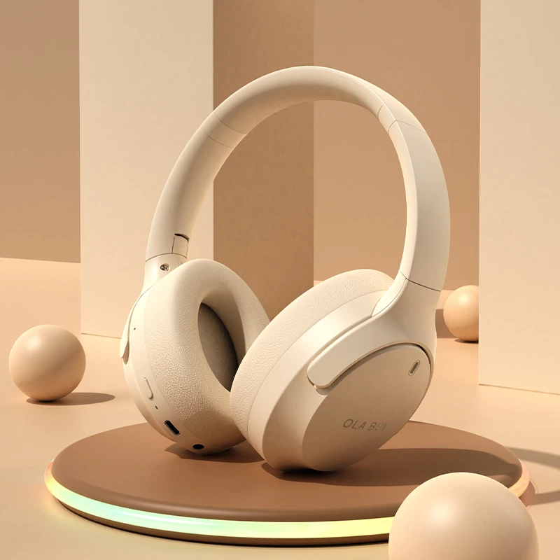 OLA BUY 主动降噪头戴式蓝牙耳机高音质无线蓝牙强续航立体声耳机