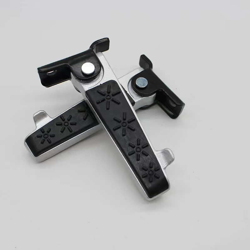 3对小刀原装068脚蹬 爱玛龟王金太子牛牛翔鹰铝合金改装后脚蹬