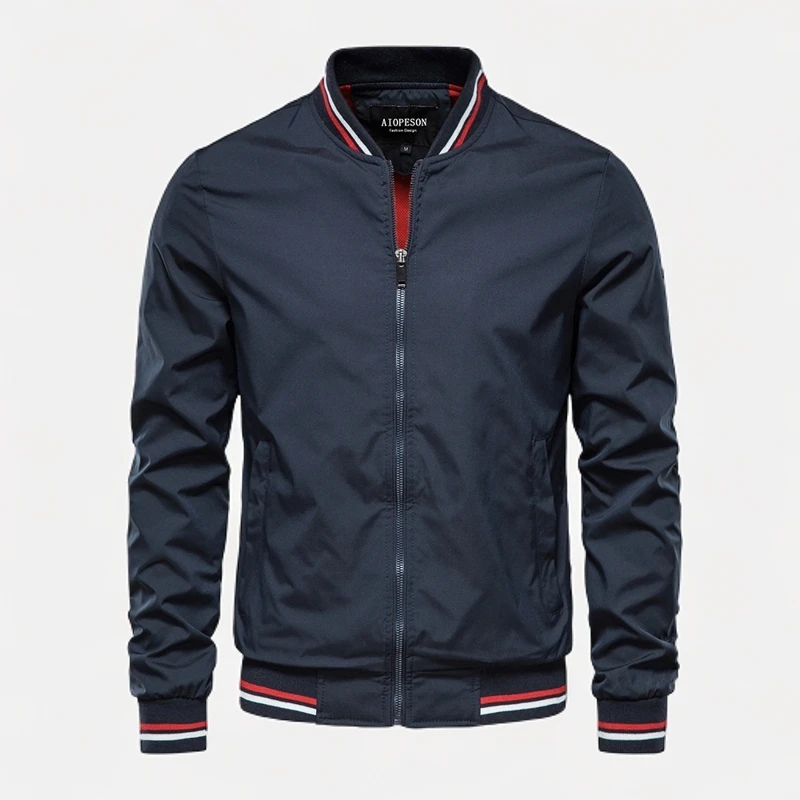 夹克潮男春秋新款休闲外套百搭时尚潮流外衣男款上衣薄款夹克修身