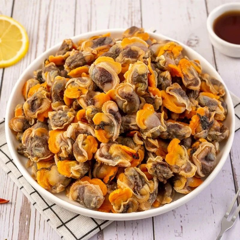 新鲜速冻毛蛤肉毛蚬子肉赤贝肉血蛤肉血蛤蜊肉纯肉无沙无冰海鲜