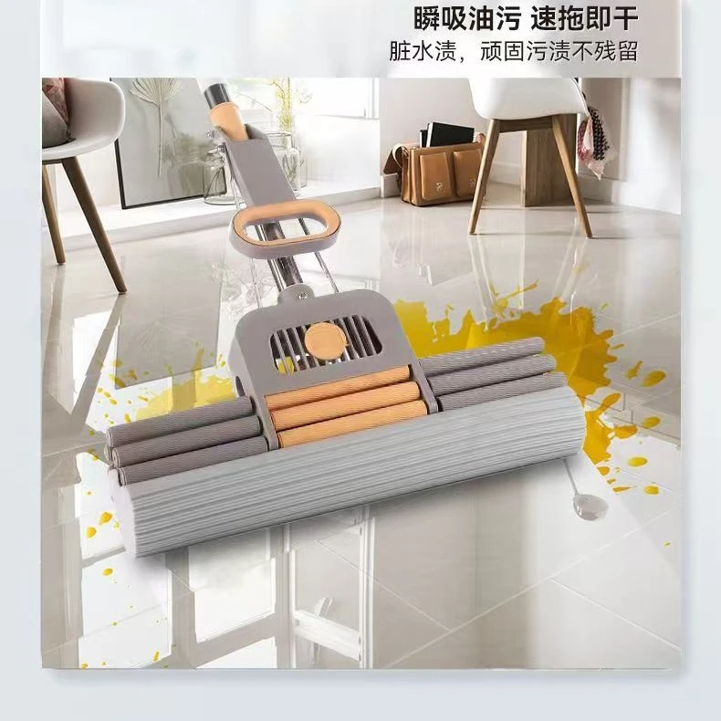 镂空海绵拖把家用大号免手洗强力吸水拖地神奇干湿两用