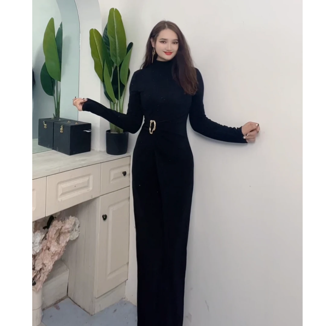 0158小细闪亮钻设计款女装连衣裙