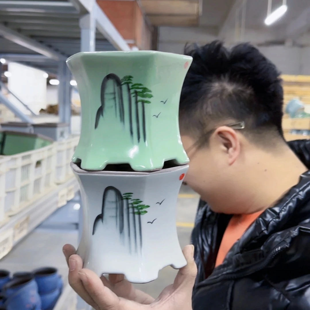 【闪购商品】陶瓷花盆