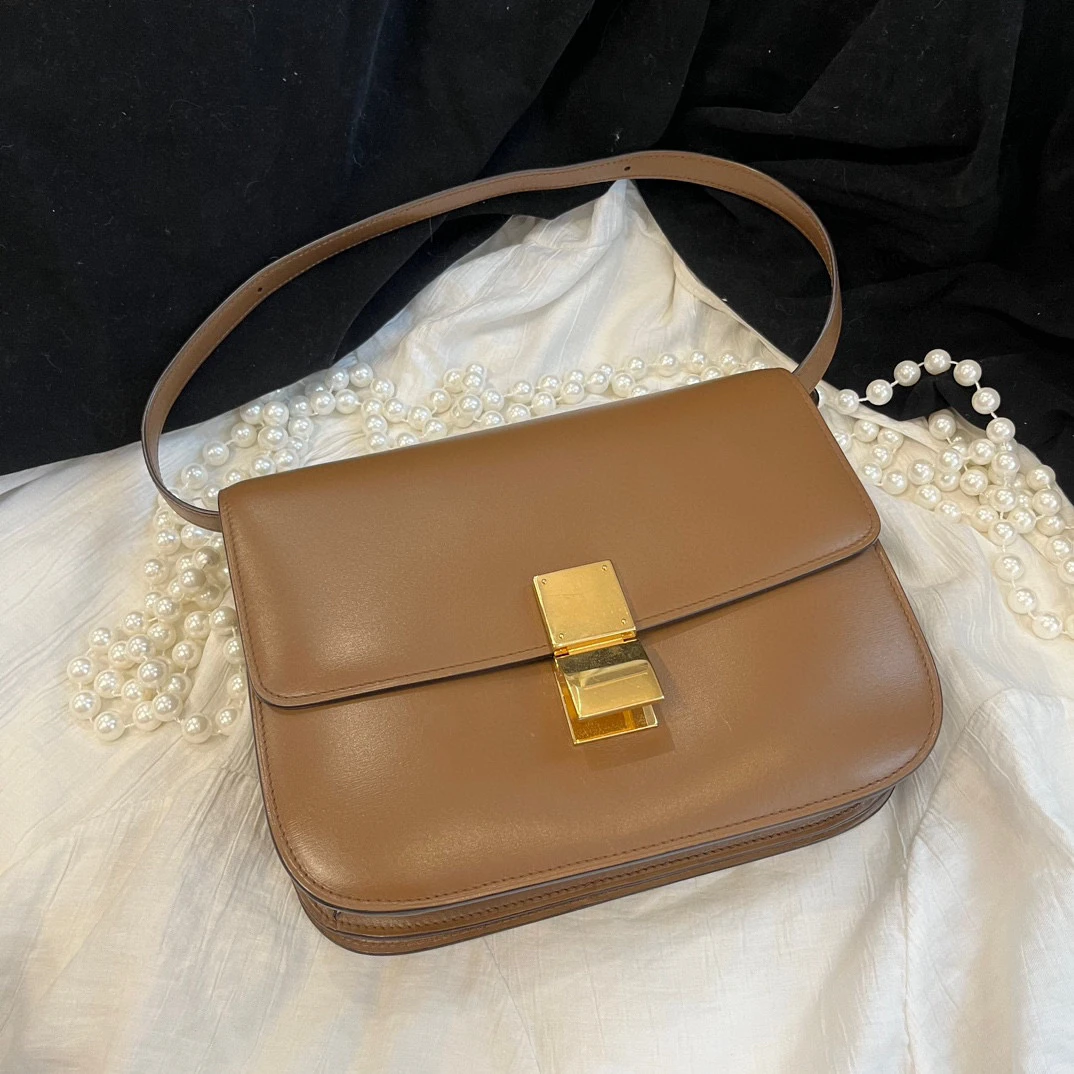 95新 Celine/思琳 celine 焦糖豆腐包Box