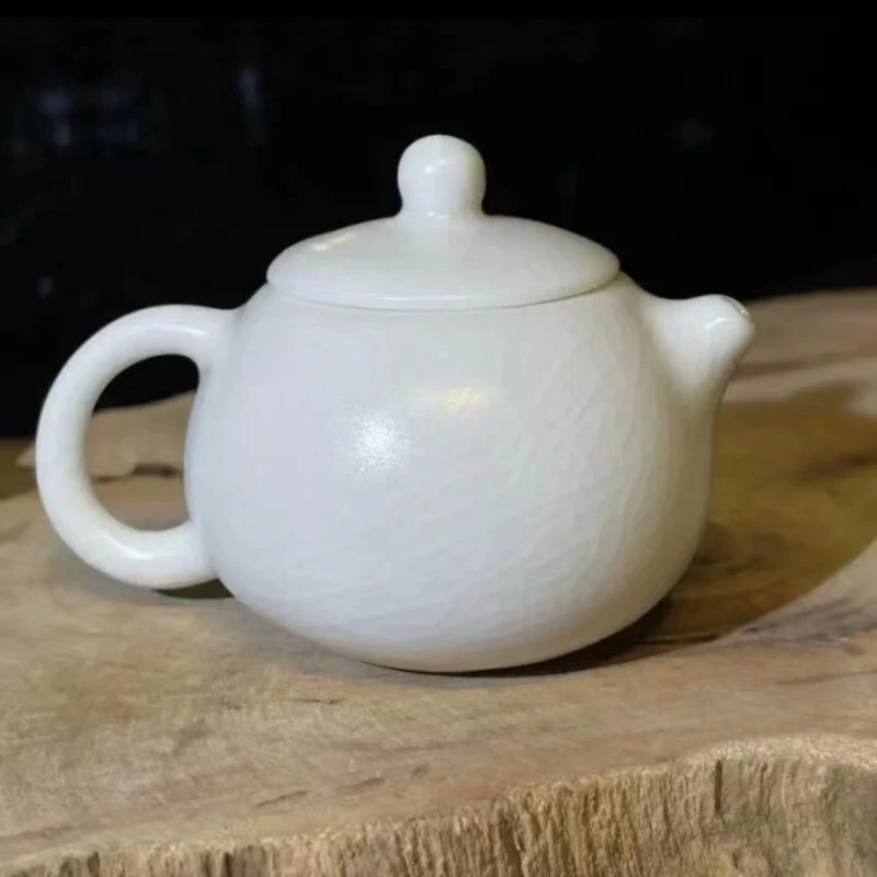 福茶把把壶汝窑指尖壶
