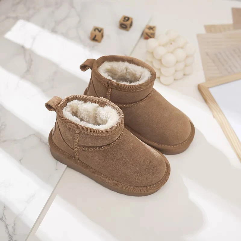 儿童周冬雨同款雪地靴