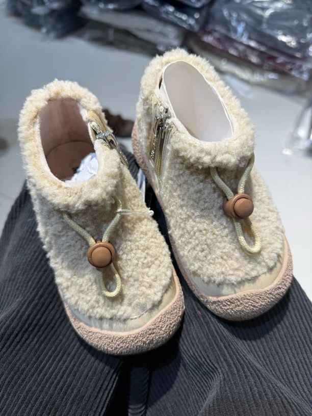 niuniu 韩系毛毛鞋