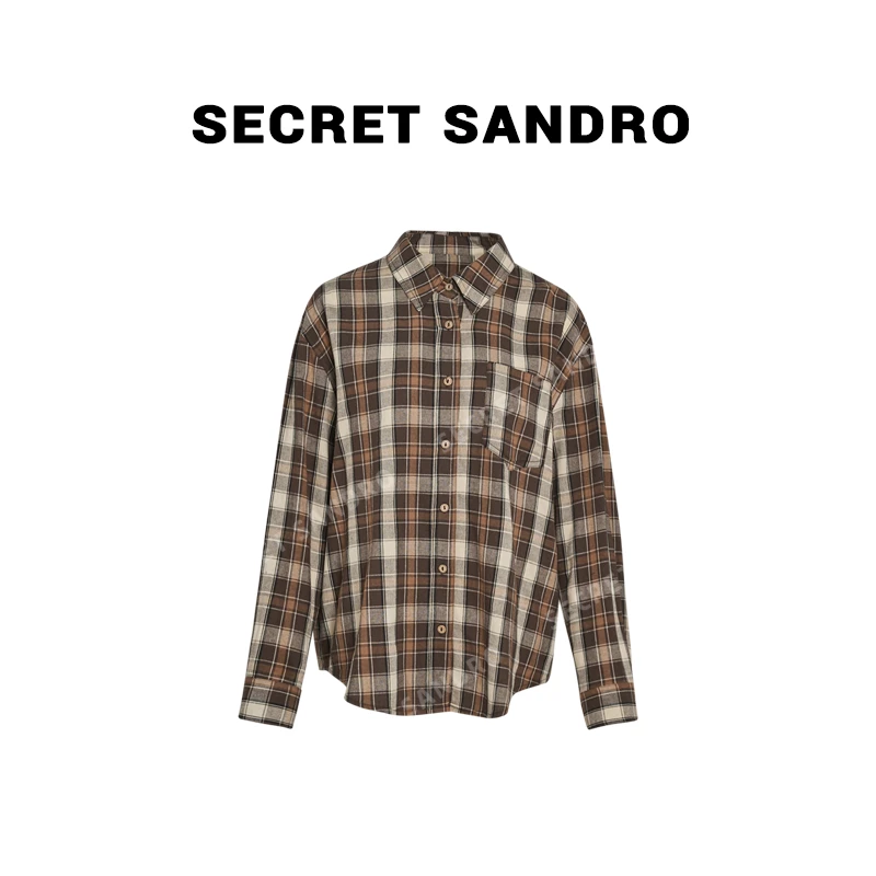 【德芙】Secret Sandro 鸥纪儿 衬衫 C64221316R
