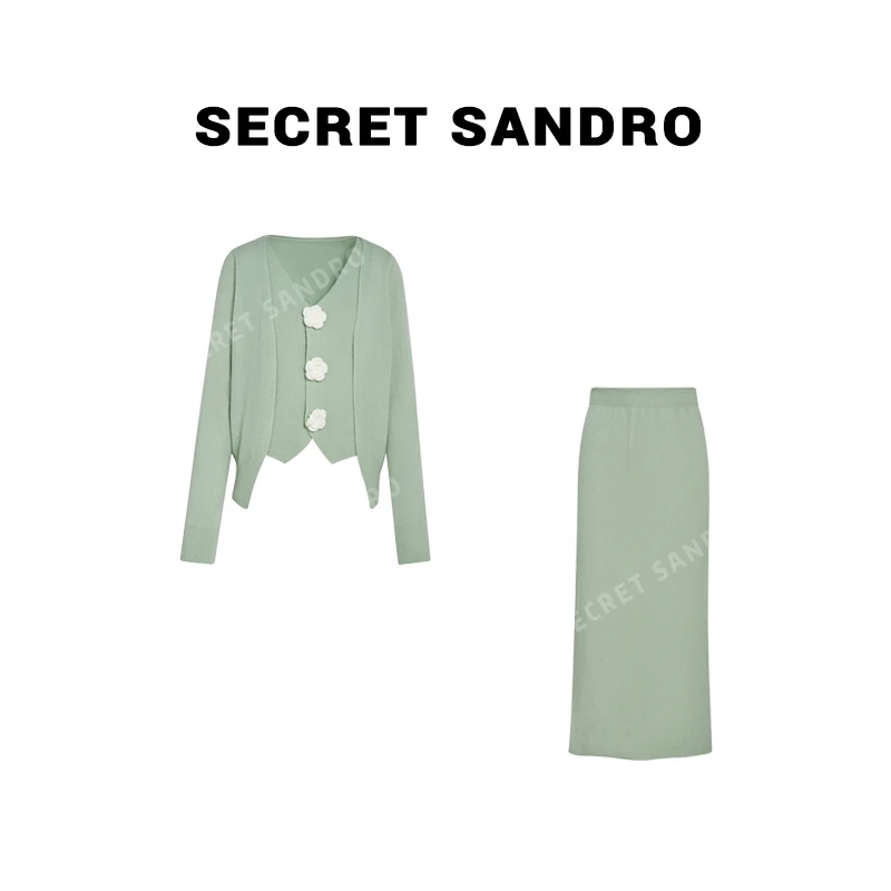 【山茶花】【多娜&Secret Sandro粉丝专享】套装 E64209139R