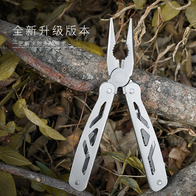 户外露营多功能钳子折叠工具钳随身应急便携迷你组合开瓶器螺丝刀